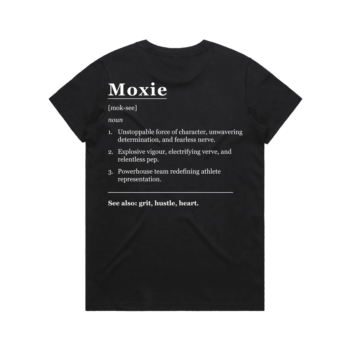 Moxie "Definition Edition" Women's Maple Tee