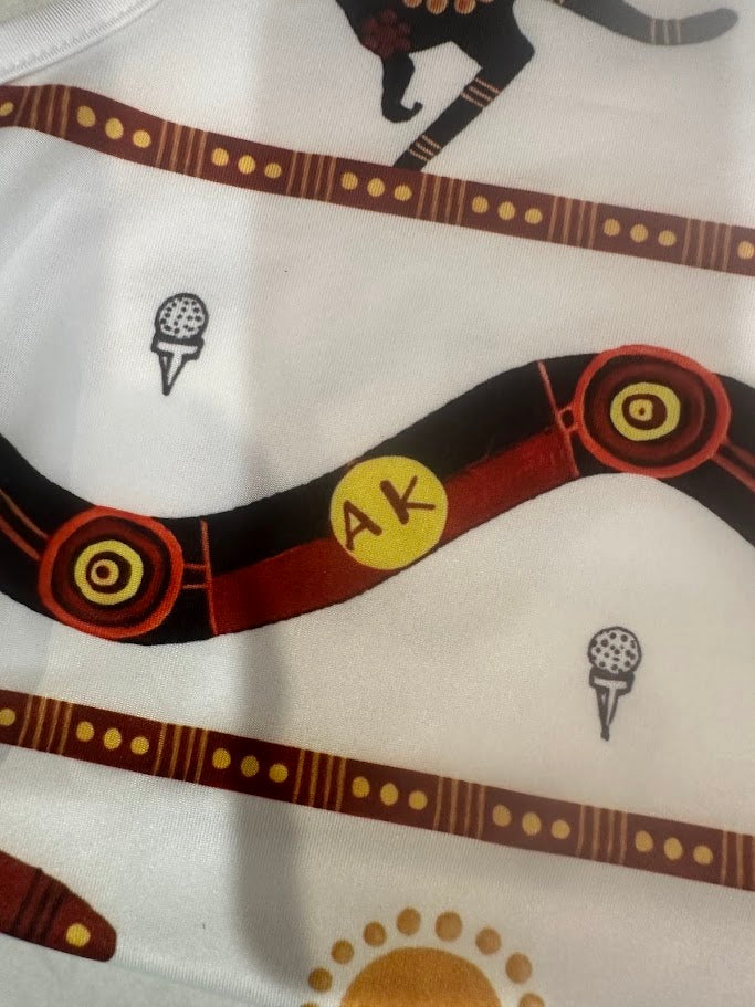 Anthony Keenan x Sandra Chilly Limited Edition Mens Golf Polo