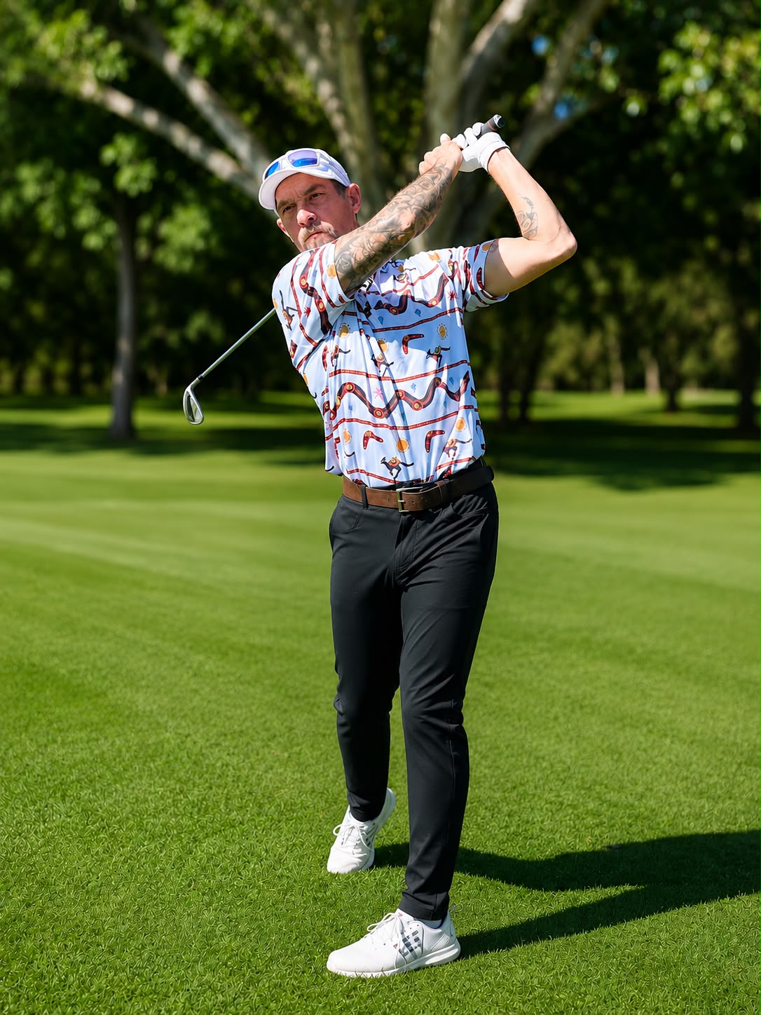 Anthony Keenan x Sandra Chilly Limited Edition Mens Golf Polo