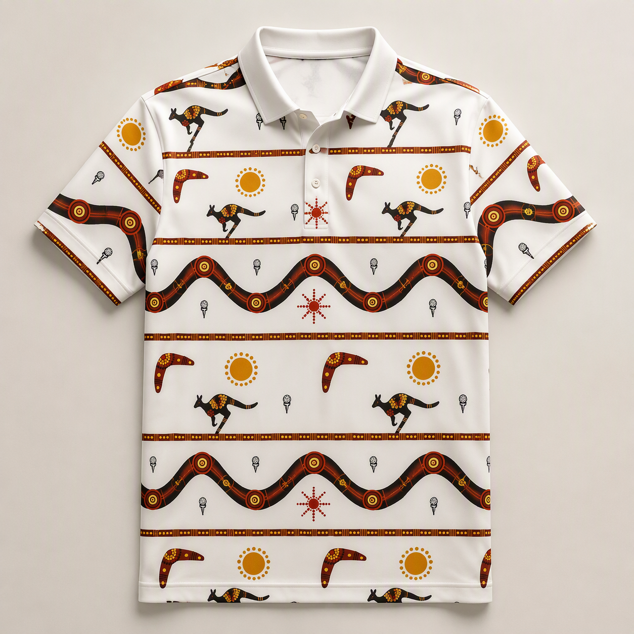Anthony Keenan x Sandra Chilly Limited Edition Mens Golf Polo
