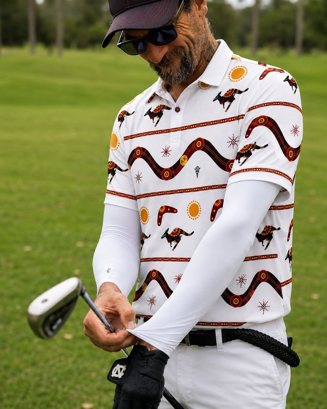 Anthony Keenan x Sandra Chilly Limited Edition Mens Golf Polo