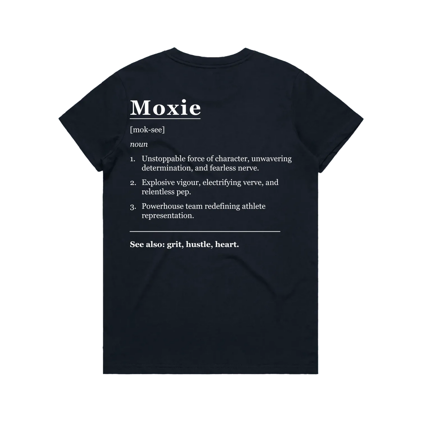Moxie "Definition Edition" Women's Maple Tee