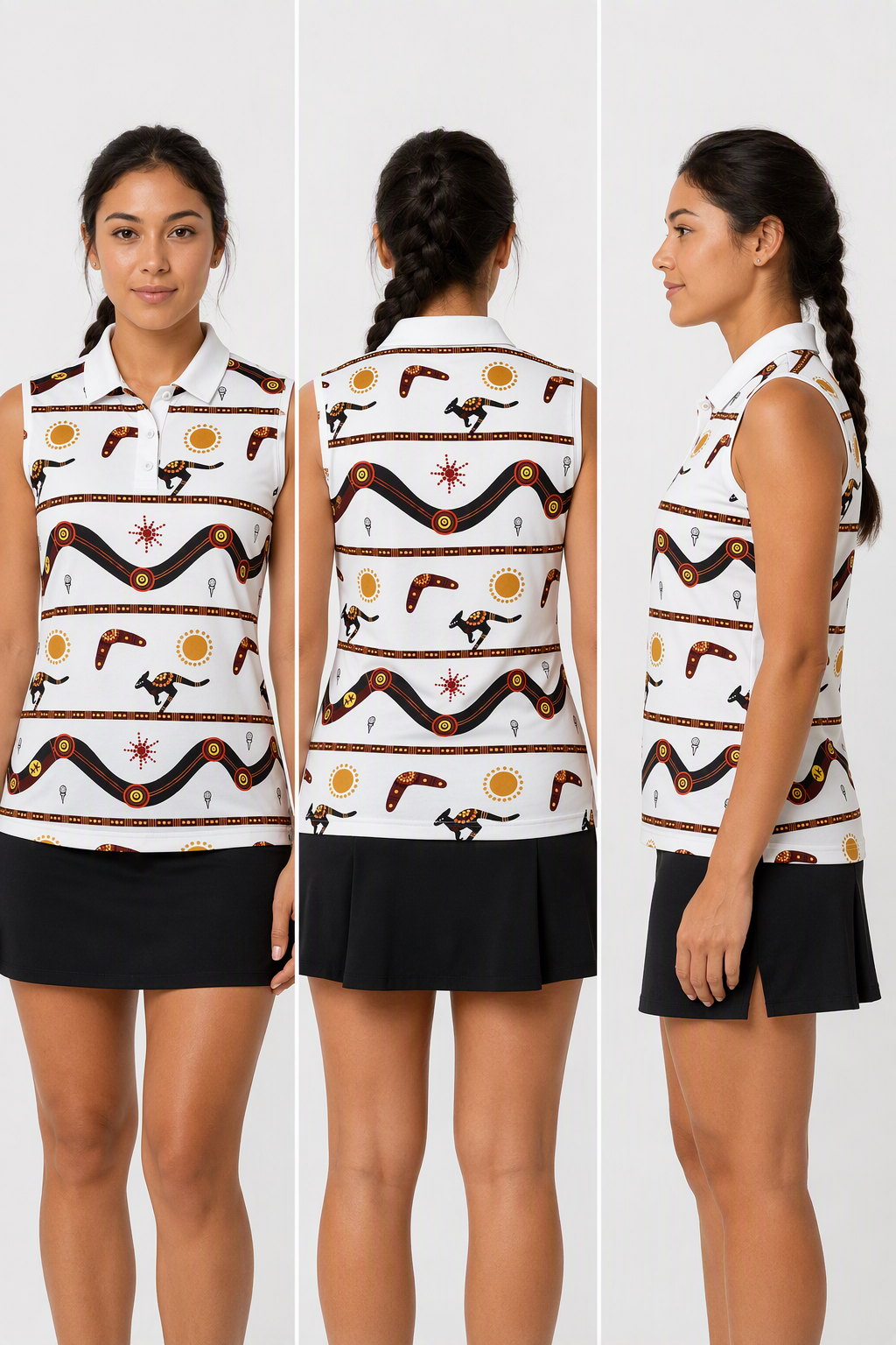Anthony Keenan x Sandra Chilly Limited Edition Womens Golf Polo